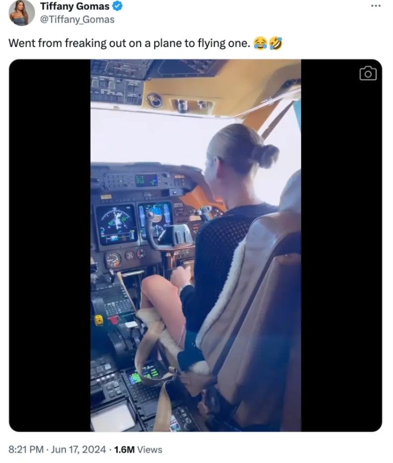 'Crazy plane lady' seen coming back on a flight after 'not real' incident one year ago 1