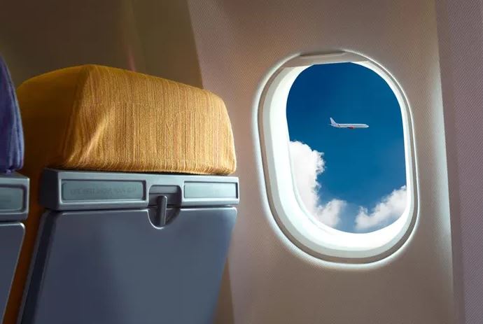 Accidents and structural issues led to the transition from square-shaped airplane windows to the rounded shape. Image Credit: Getty