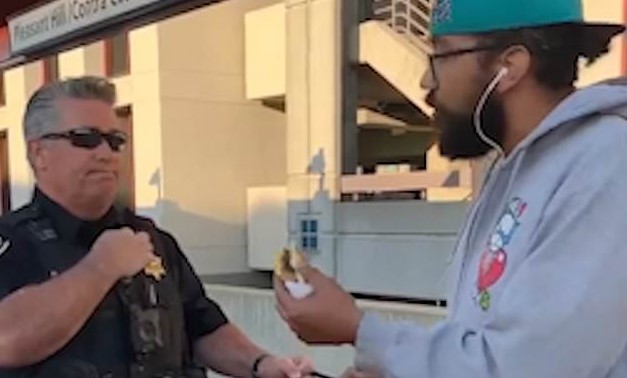 The viral video has sparked public outcry, criticizing the police for their disproportionate response. Image Credit: ABC7 News Bay Area
