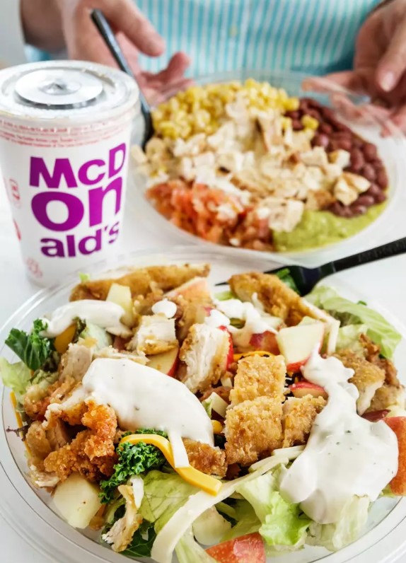 Americans lost interest in McDonald's salads, leading to their removal from the menu. Image Credit: Getty