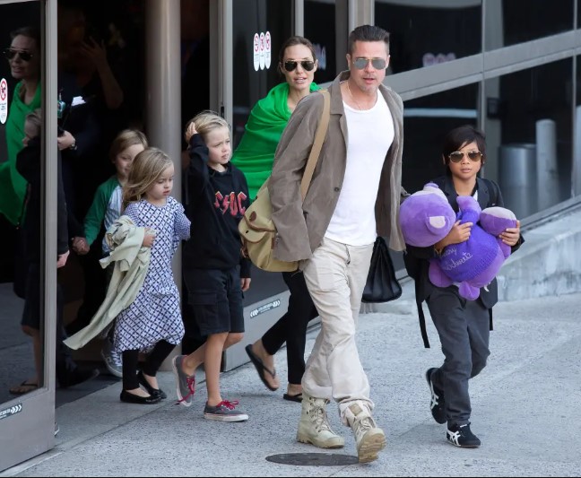 Pitt has minimal contact with adult kids and limited time with younger ones due to his filming schedule. Image Credit: Getty