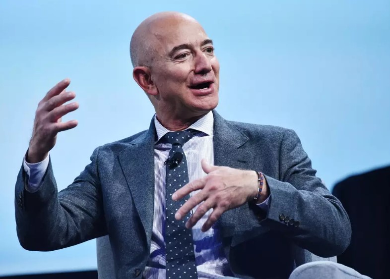 Bezos called the Amazon customer service line in front of the entire team to check his company's service quality. Image Credit: Getty