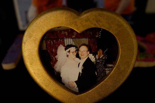 The couple with Down syndrome had been together for 25 years, only separating when their husband died 8