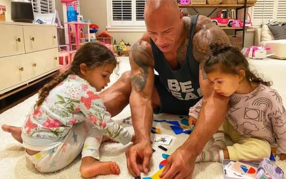 The Rock playing Barbie dolls with his daughter goes viral for being too adorable 1