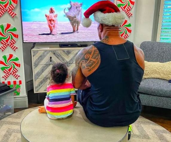 The Rock playing Barbie dolls with his daughter goes viral for being too adorable 4