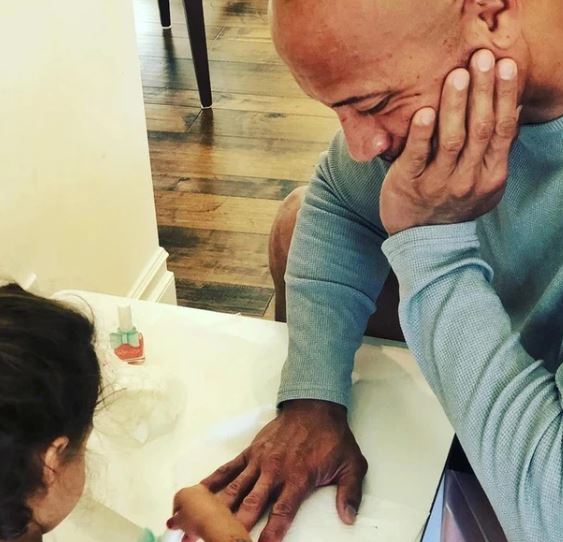 The Rock playing Barbie dolls with his daughter goes viral for being too adorable 7