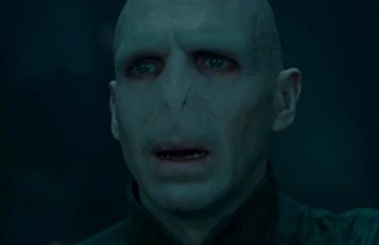 the villain Voldemort in the Harry Potter series..Image Credit: MIKAEL BUCK/SOLENT NEWS