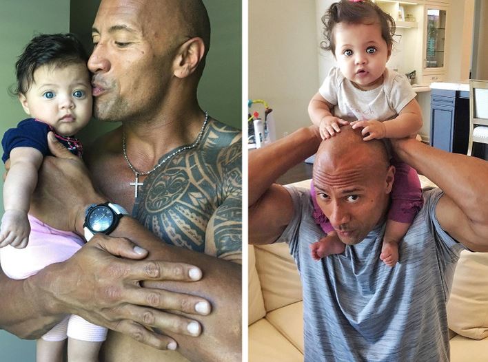 5 moments that show girls are the Rock's entire world 2