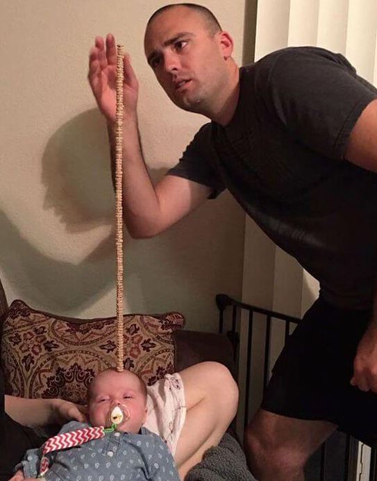Laugh at the funny moments of fathers taking care of their children 3