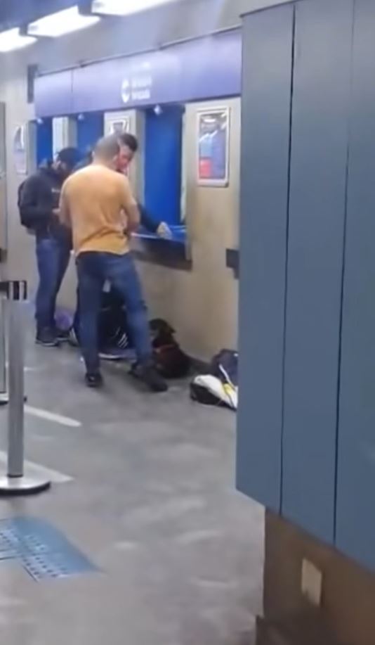 Man's act of kindness: giving his shirt to a stray dog on a cold day 2