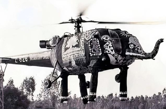 India's 'Elephant-Shaped Helicopter' takes to the skies in spectacular flight 1