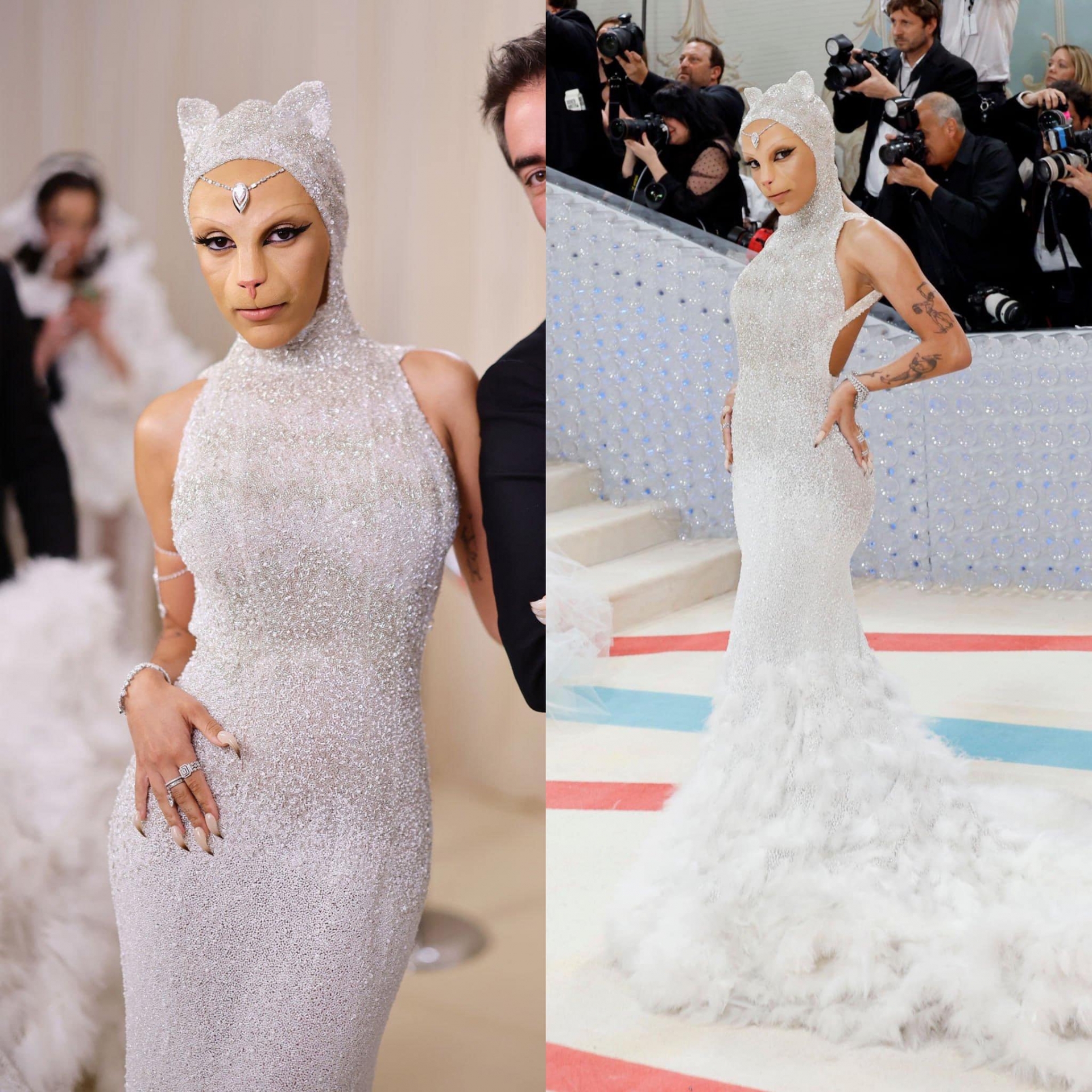 Cats dominated the 2023: Doja Cat and Jared Leto Are the Cat’s Meow at the Met Gala 2023 1