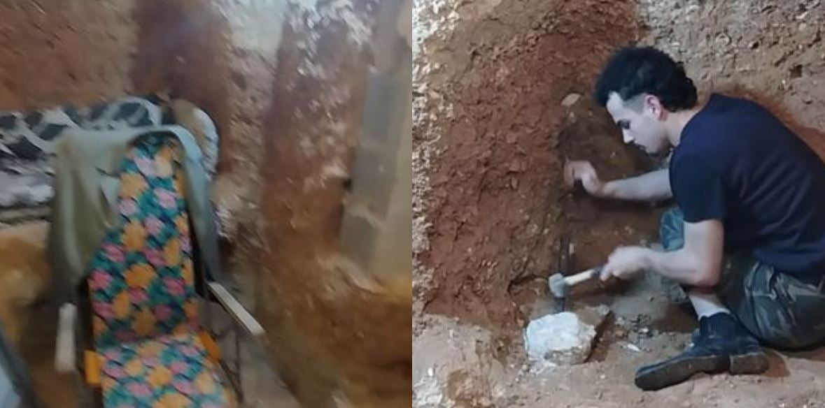 Boy builds underground house after quarrel with parents - the result 8 years later shocks audience 2
