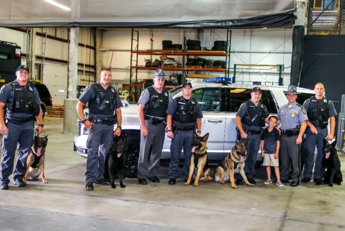 A 9-year-old boy raises over $90,000 to purchase bulletproof vests for police dogs 4