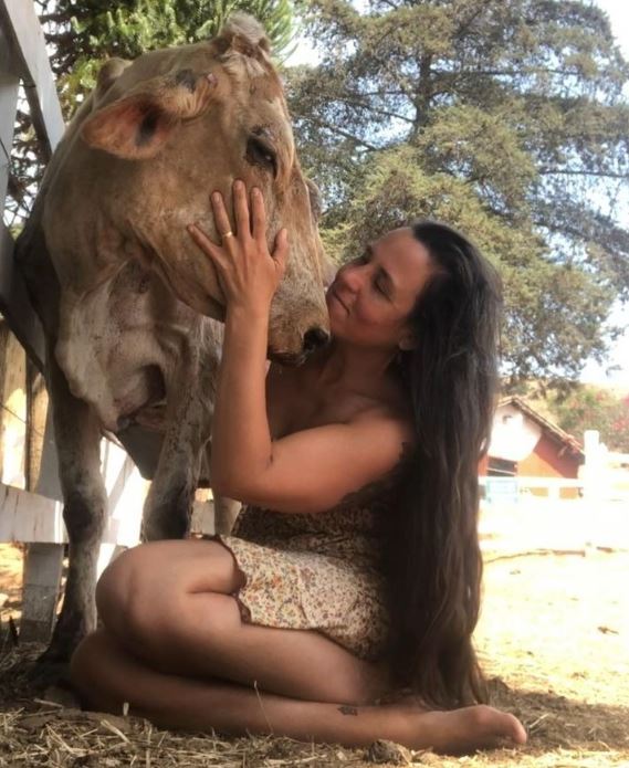  Rescued animals find solace in woman's arms when she sings to them 4