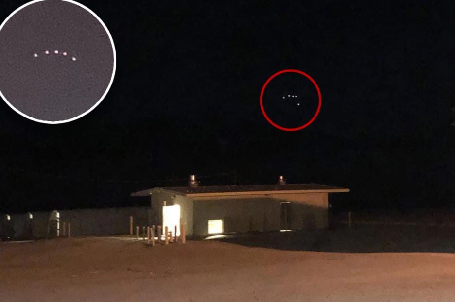 Mysterious UFO sighting caught on film near California military base? 1