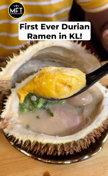 This durian ramen Japanese restaurant is incredibly interesting! Are you brave enough to try it? 1