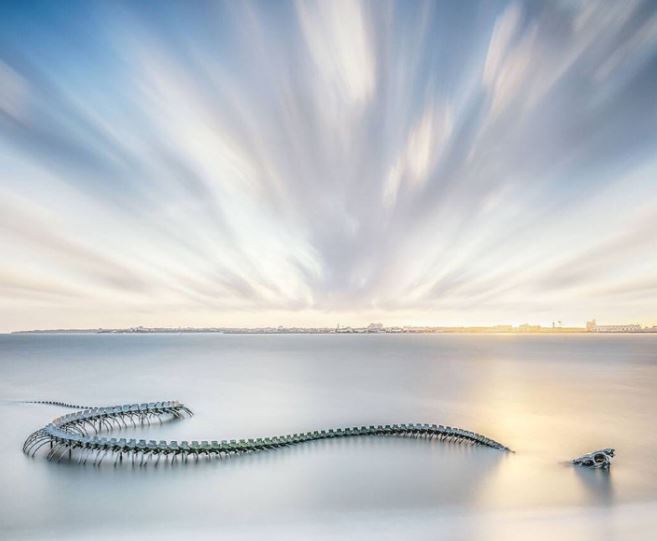 The Serpent d'Océan: Described as a giant snake skeleton, appeared in the middle of the Beach. 4