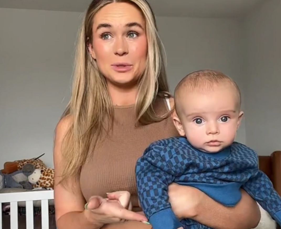 Mother gives her 4-month-old baby a fake tan because she thinks he's too pale 5