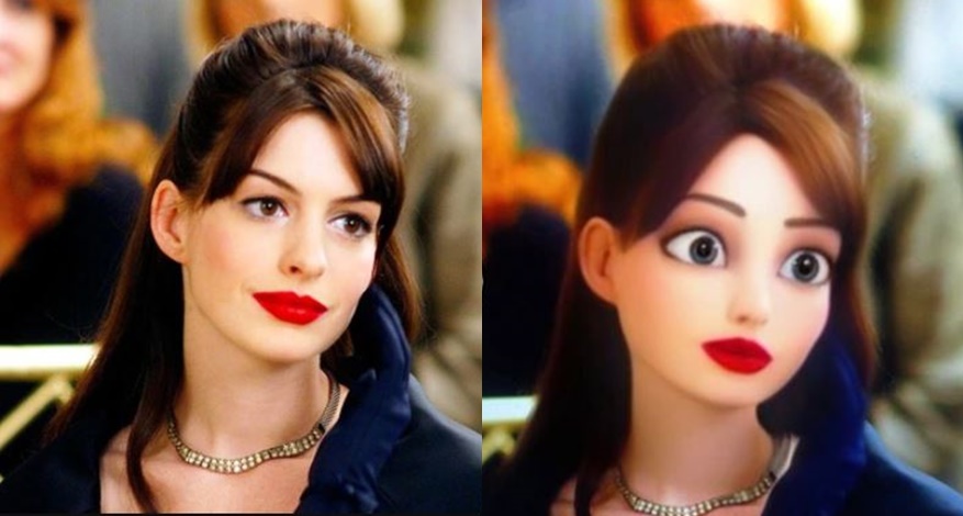 What would 18 movie characters look like as Disney characters? 10