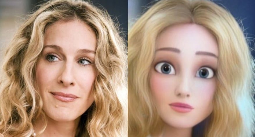 What would 18 movie characters look like as Disney characters? 12