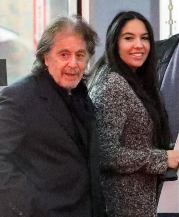 Actor Al Pacino celebrates the pregnancy test result of his 29-Year-Old girlfriend, Noor Alfallah 2