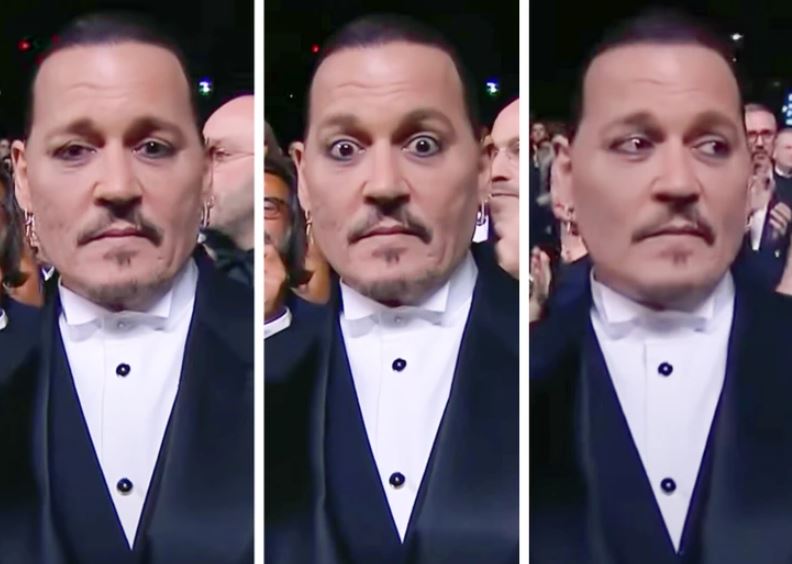 Johnny Depp 'tears up' as he makes comeback on the big screen after a noisy divorce 2