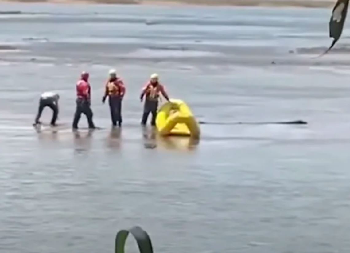 Man napping In river mistaken for floating corpse 3