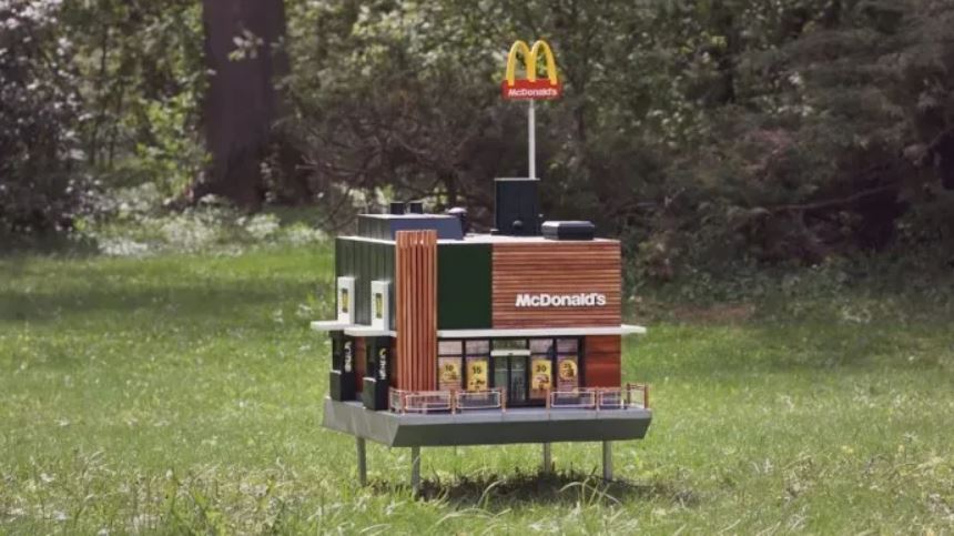 McDonald's Unveils McHive, the world's smallest restaurant for bees 1