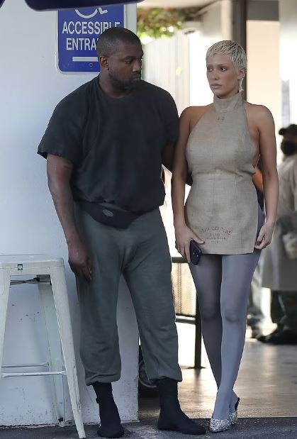 Kanye West and Bianca Censori were caught packing on PDA during a lunch date in Santa Monica 6