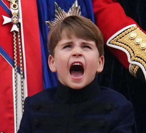 Prince Louis' funny expressions steal the spotlight at King Charles coronation 6
