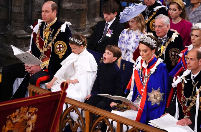 Prince Louis' funny expressions steal the spotlight at King Charles coronation 4