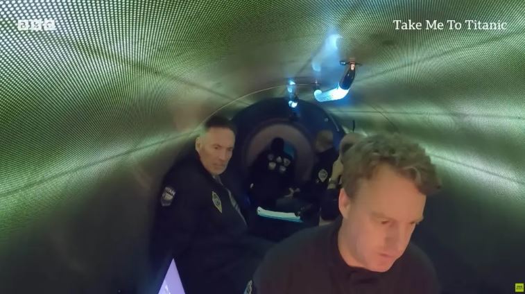 Panicked passengers stuck onboard as Titan submersible spins out of control 1