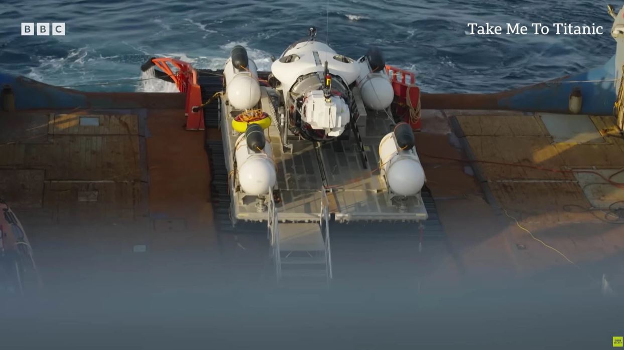 Panicked passengers stuck onboard as Titan submersible spins out of control 3