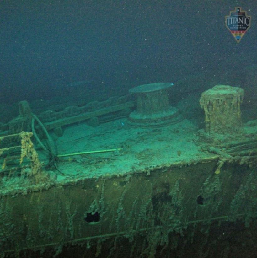 Stunning full-size images reveal inside the Titanic wreck as never seen before 13