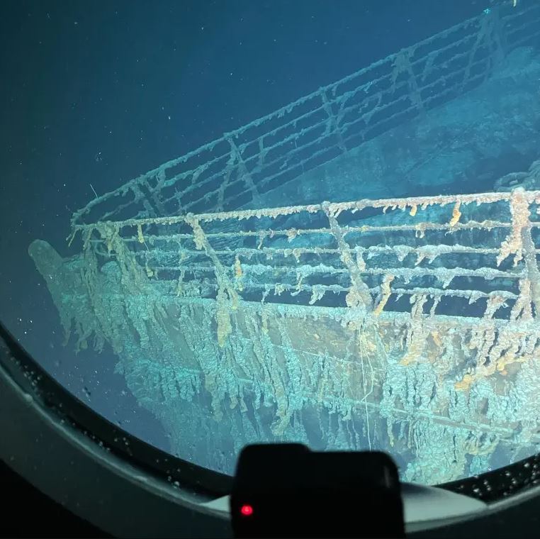 OceanGate passengers moved to tears as they witness Titanic wreckage for the first time 1
