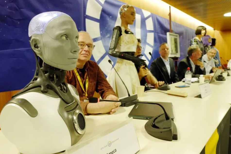 AI robot says it currently 'won't steal jobs' or rebel against humans 3