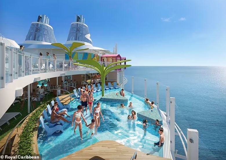 Icon of the Seas, the World's largest cruise ship that's five times bigger than the Titanic 2