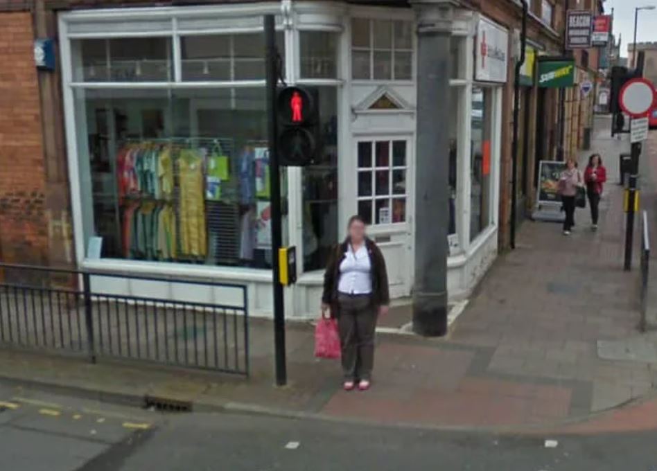 Google maps captures woman standing in the same spot in Carlisle NINE years apart 1