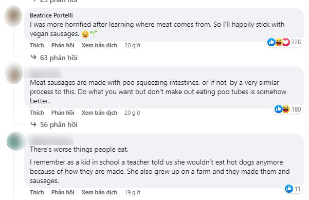 People left sickened after learning how vegan sausages are really made 7