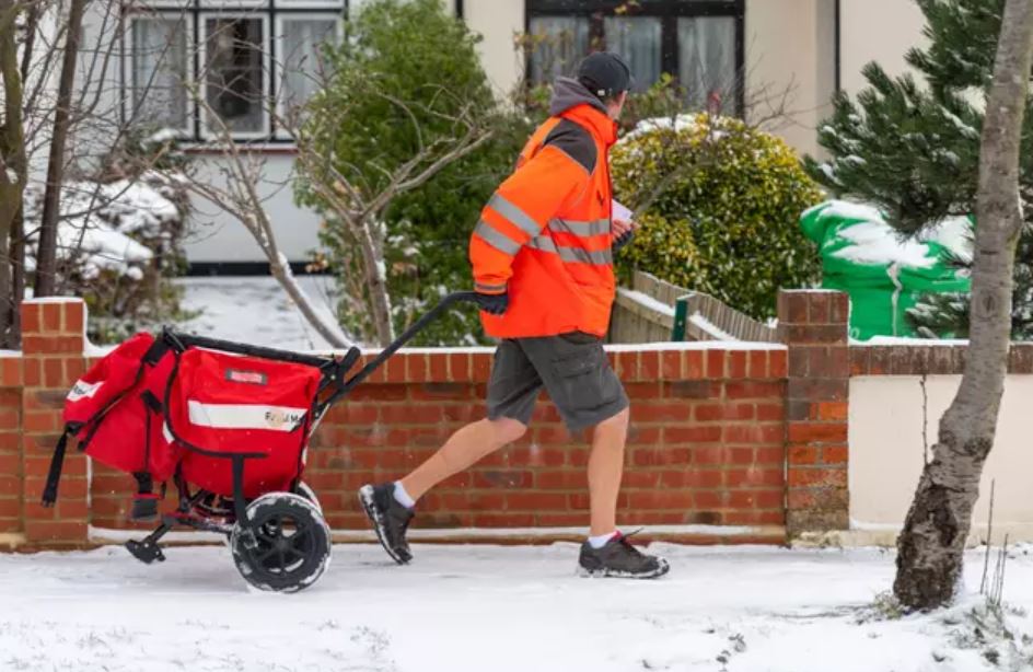 Secret behind postmen's wear shorts all year round no matter the weather 2
