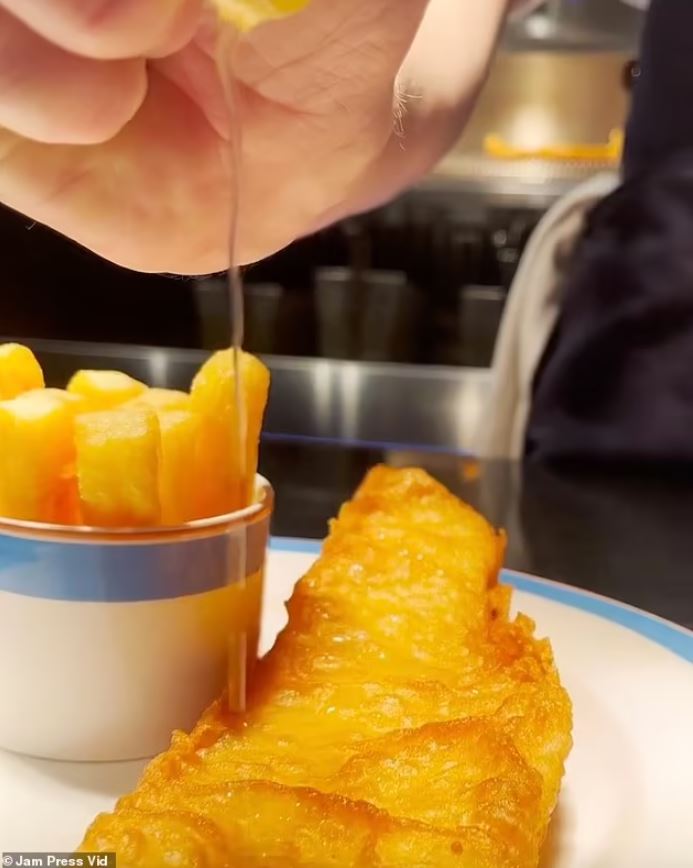 Tom Kerridge defends his £35 fish and chips after facing backlash over the dish's cost 7