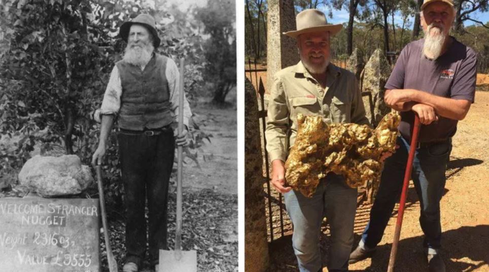 Discover the largest gold nugget weighed the same as an adult 4
