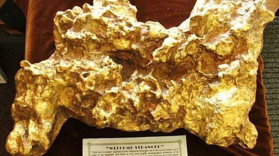 Discover the largest gold nugget weighed the same as an adult 5