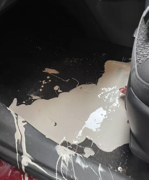 Couple says B&Q paint ruined their car when it tipped over on the way home but DIY giant refuses to pay for damage 2
