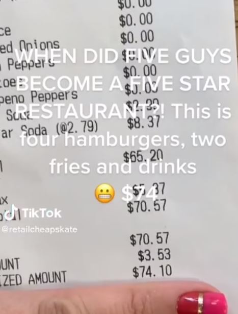 Five Guys finally explains why its menu is so expensive for burger and fries 4