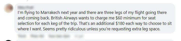 Man sparks debate after refusing to pay less than a tenner to sit next to his partner on a flight 6