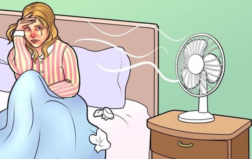 Here is why we should never leave a fan on while sleeping 3