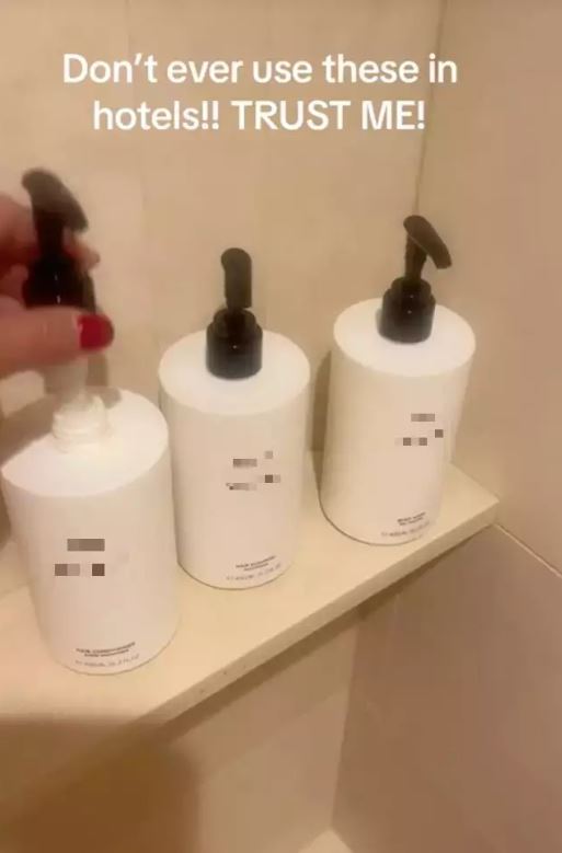 Hotel expert warns the reason why you should NEVER use free bottles of shampoo and shower gel in your hotel bathroom 2