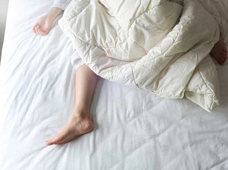 Why we should stick our foot out when sleeping at night? 4